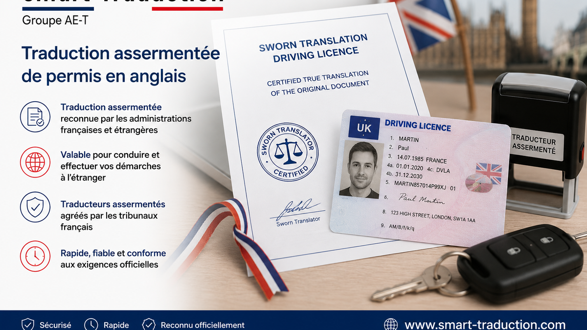 alt="Comment faire traduire mon permis de conduire : traduction assermentée pour échange de permis, expatriation et démarches administratives internationales"
