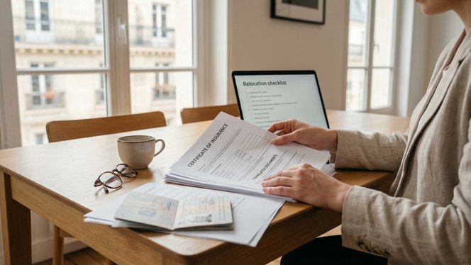 alt="Traduction d'attestations d'assurance pour travailler à l'étranger : documents officiels indispensables à la mobilité internationale"
